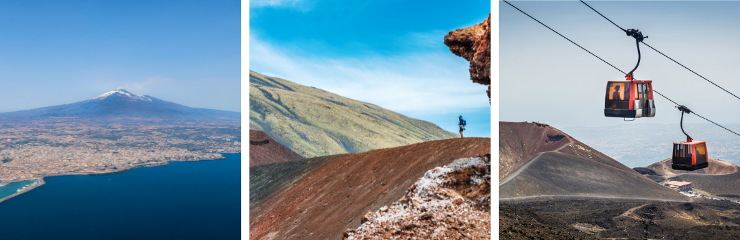 Etna volcan sicile visite télépherique vol pas cher