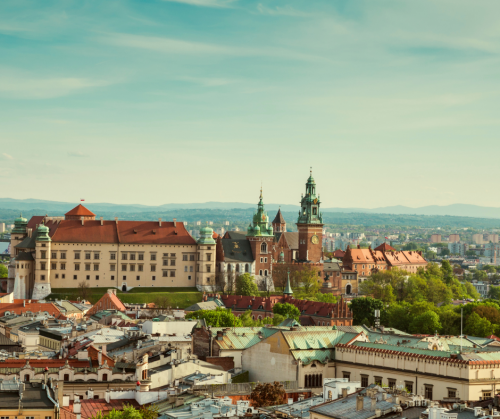Wawel Castle Krakow Poland 